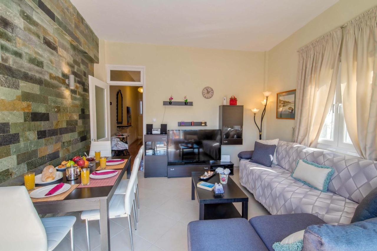 Appartement Loggos Panoramic Views Electra By Konnect à Longós Extérieur photo